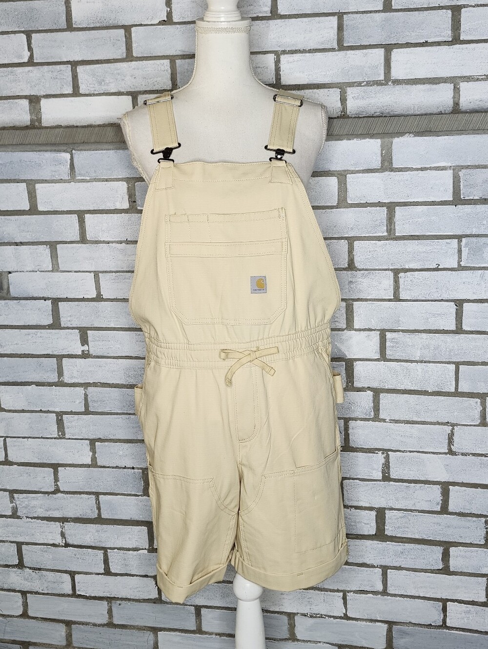 • Carhartt Women's FORCE RIPSTOP SHORTALL - Fast Dry Wicks Sweat Multi Pockets - Picture 2 of 13